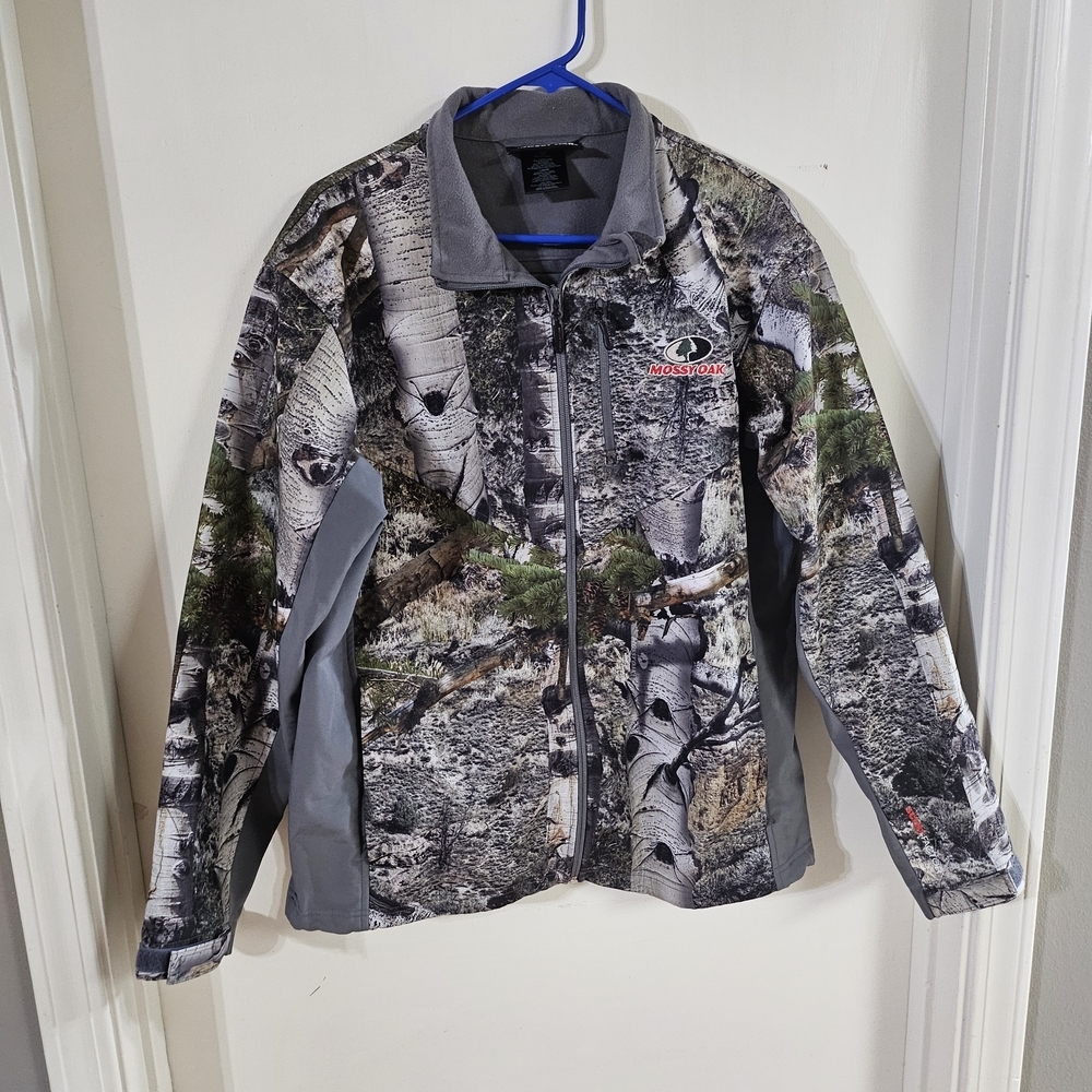 Mossy Oak Men's Woodland Camo Performance Jacket